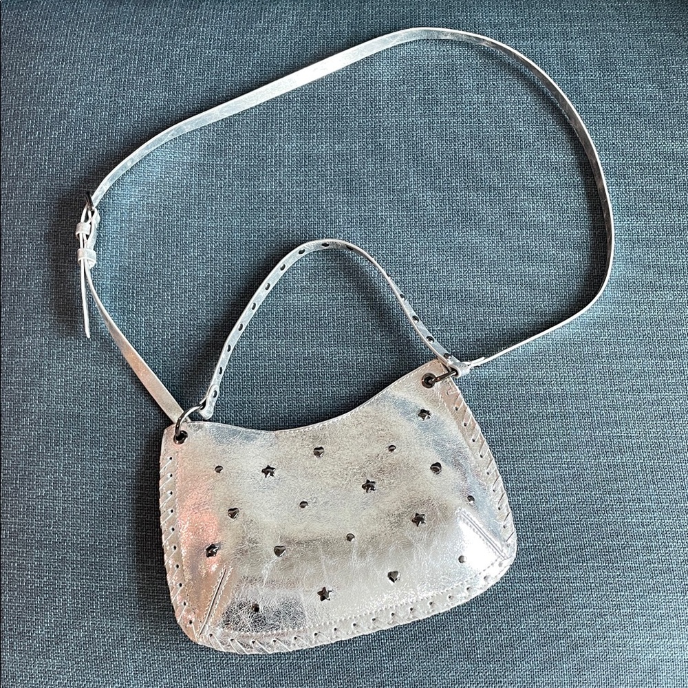 PARFOIS Chic Silver Women's Shoulder and Crossbody Bag